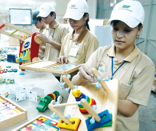 Xuất khẩu gỗ năm 2013 khó đat chỉ tiêu